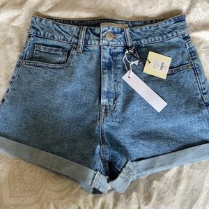 Francesca’s High Rise Denim Shorts